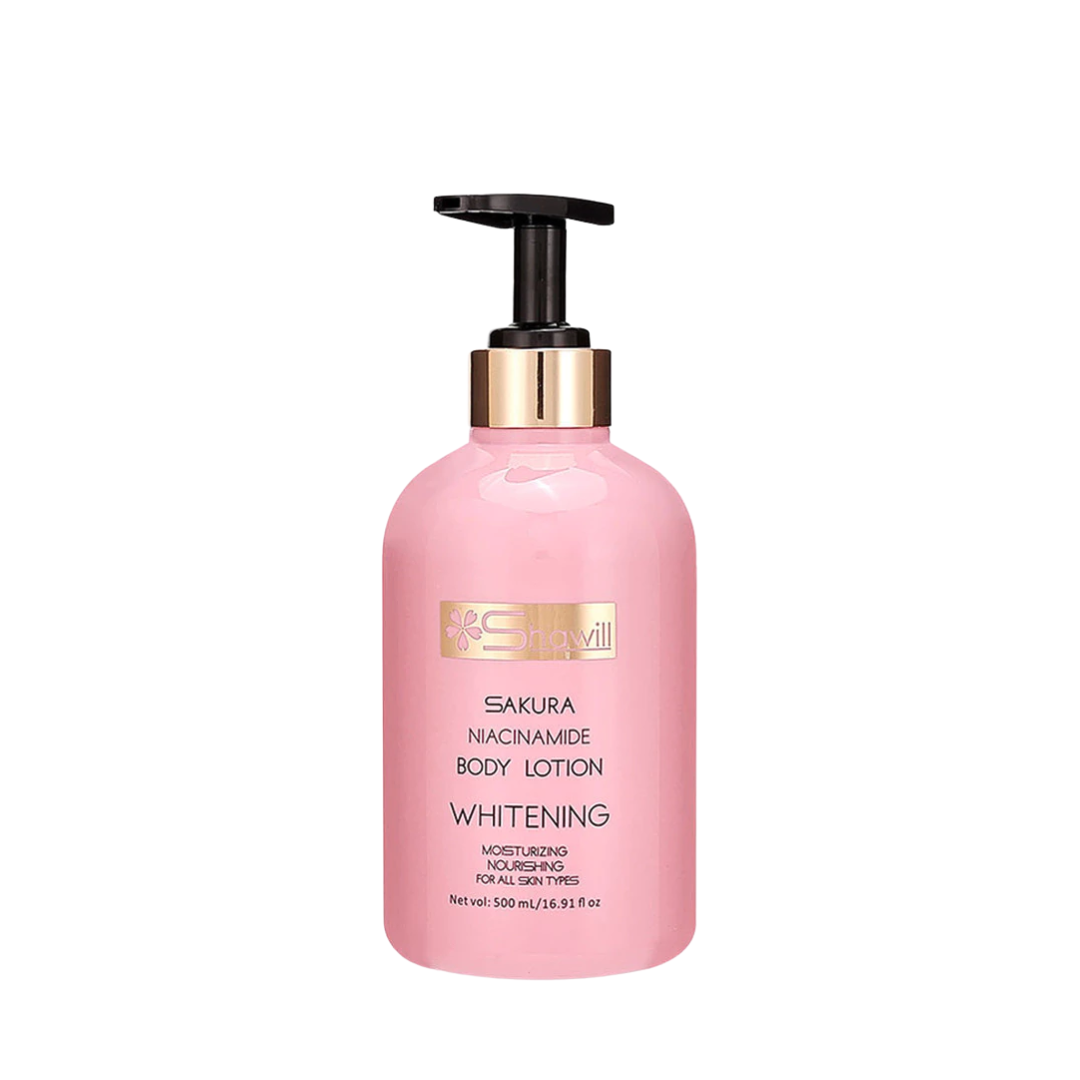 Shawill Sakura Niacinamide Body Lotion 500ml Shawill Sakura Niacinamide Body Lotion 500ml